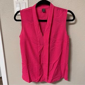 shein pink blouse